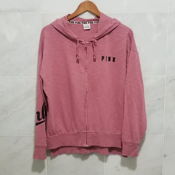 PINK Victoria's Secret Tops Victoria Secret Pink Full Zip